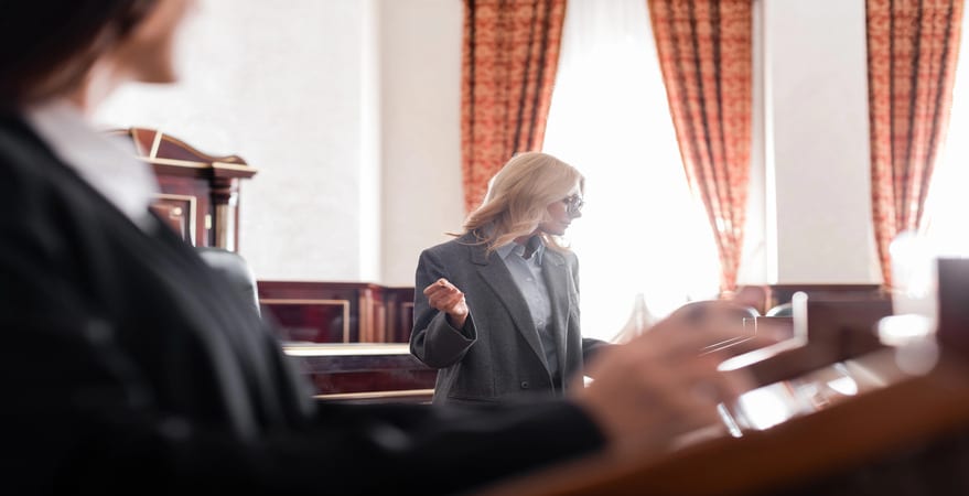 DUI Law Firm Denver: Lawyer questioning witness illustrates what is the burden of proof at a DUI hearing under Colorado DUI Law and procedure.